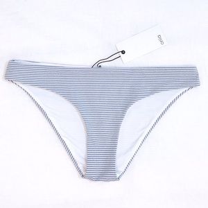 NEW $95 Onia striped textured Lily bikini bottoms